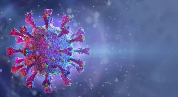 Pessoa usa máscara de proteção durante a pandemia de COVID-19.